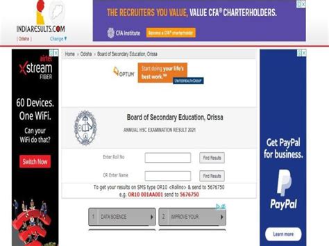 Odisha Class 10 Results 2021 Declared: Check List of .